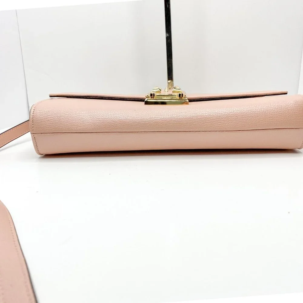 Valentino Cocotte Palmellato Rose Studded Clutch - Picture 6 of 11
